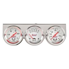 Summit Gauge Kit Analog Console 2 58 Water Temperature Oil Psi Voltmeter