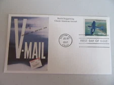 Beech Staggerwing Classic WWII Plane 32c Stamp Fdc Sc#3142j Mystic Stamp Co 1997