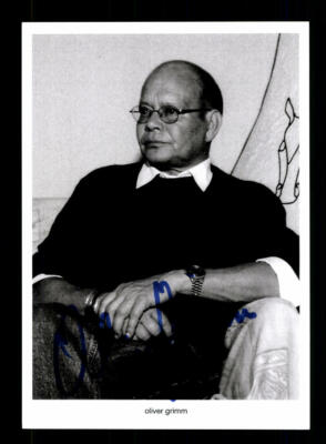 Oliver Grimm Autogrammkarte Original Signiert ## BC 144601