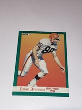 1991 Fleer BRIAN BRENNAN  #31  Cleveland Browns   Boston College Eagles