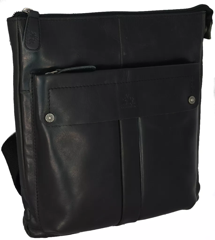 Borsa Borsello Tracolla Uomo Nero La Martina Bag Men Body Bag Mendoza 001  Black