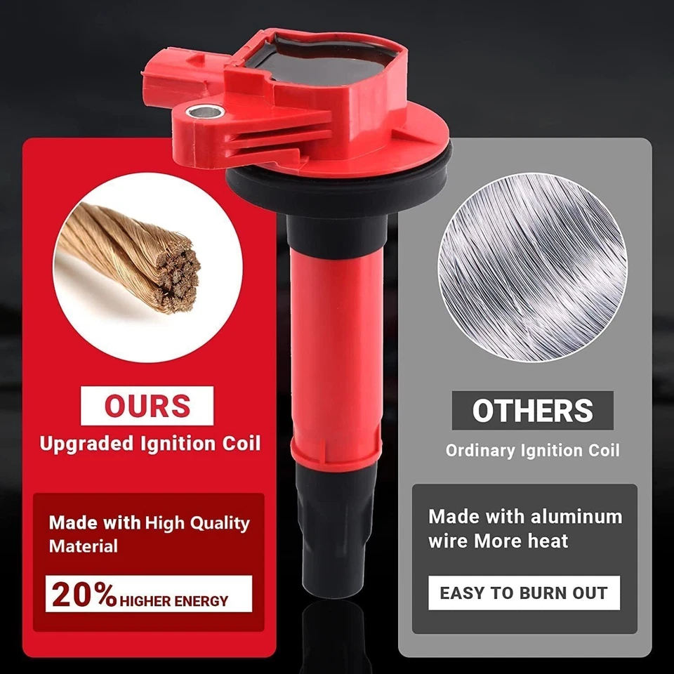 Bobina 6XIgnition para Ford Explorer Edge Mustang Lincoln MKX 11-16 3,5/3,7 L UF553 Foto 4 de 4