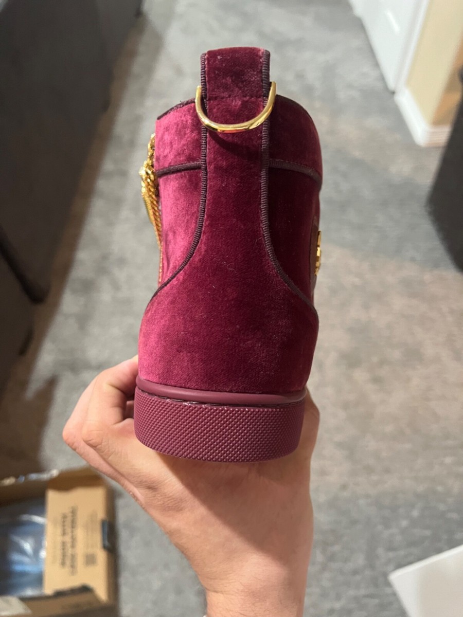 christian louboutin red bottom shoes men hightop 42.5 new christian louboutin red bottom shoes men hightop 42.5 new