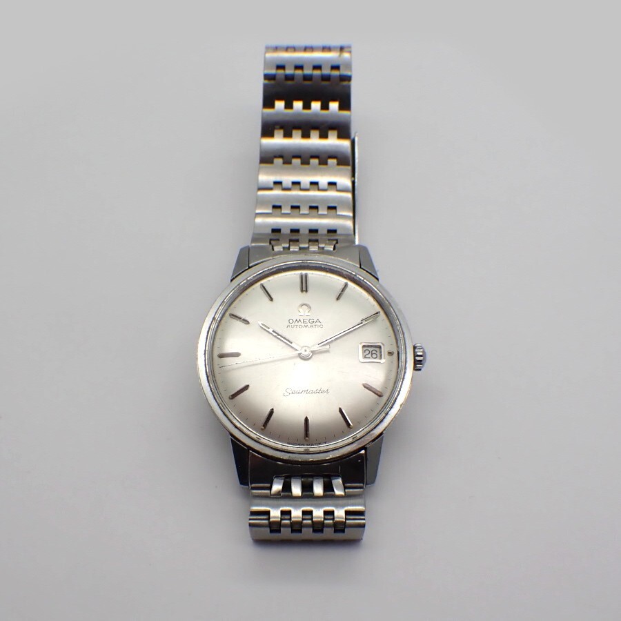 Omega Seamaster Wrist Date Indicator Stainless