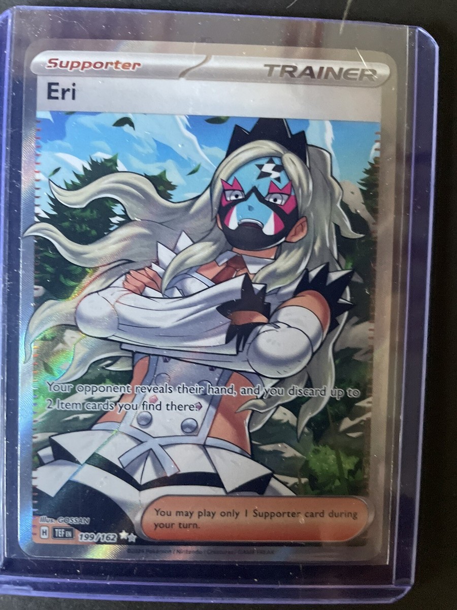 eri eri☆ Eri Full Art Trainer 136/131 Prismatic Evolutions Pokémon