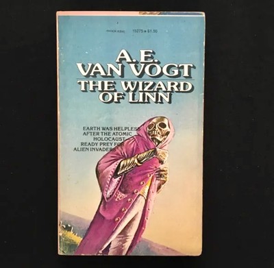 A E Van Vogt - The Wizard Of Linn - Manor Books - 1962 Bruce Pennington Art