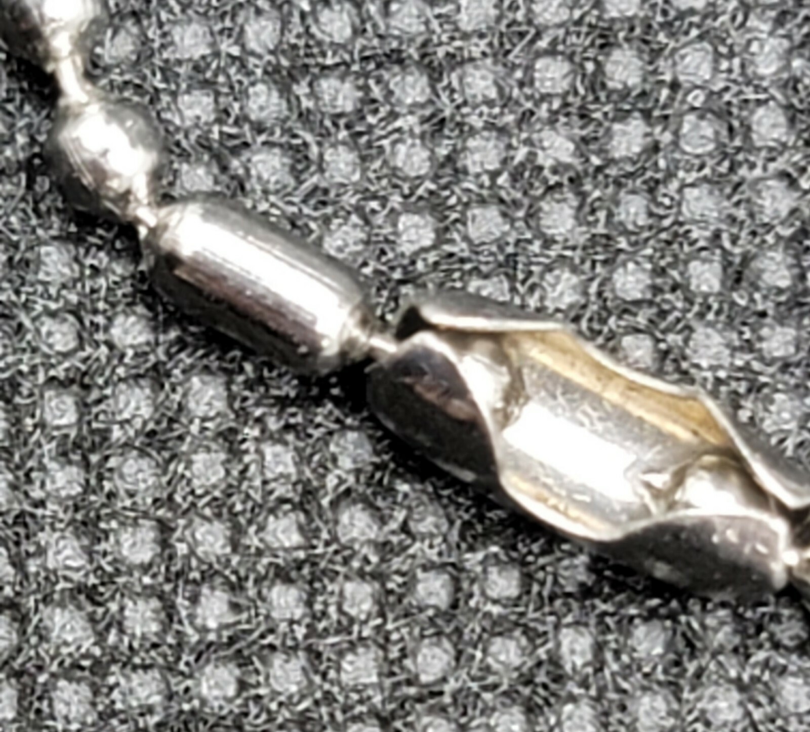 Boho Scrollwork Encasing  A Blue Bar Stainless St… - image 7