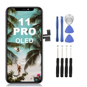 Iphone 11 Back Glass Replacement IPhone 11 Pro OLED Display Replacement - Full Screen With Tools, Seal & Glass OLED IPhone 11 Pro LCD Screen Retina HD 3D Touch Replacement - Foto 2