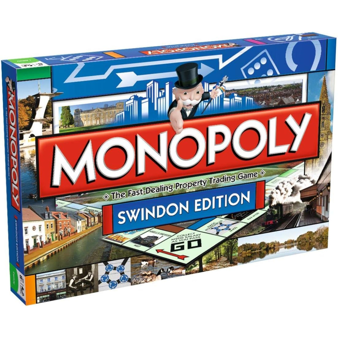 Swindon Monopoly Board Game