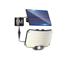 Solar Street Lights 9900000lm LED Security Flood Lamp Motion Sensor Outdoor Wall