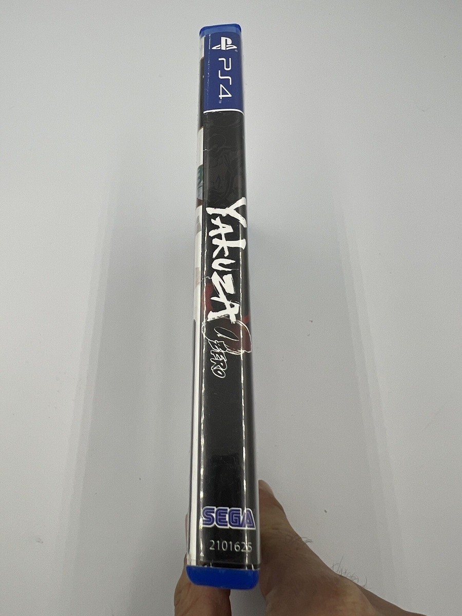 Yakuza 0 Zero (Sony PlayStation 4 PS4) RARE Black Blue Label