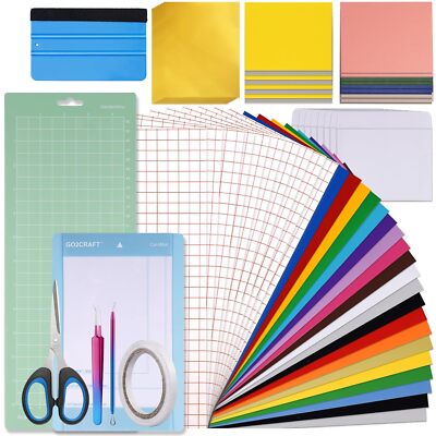 70 PCS Ultimate Accessories Bundle for Cricut Makers Machine and All Explore Air