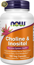 Choline & Inositol 500 Mg,100 Capsules