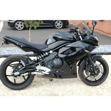 Fit For Kawasaki Ninja 650R EX650C 2009 2010 2011 Vivid Black Fairing Kit a001