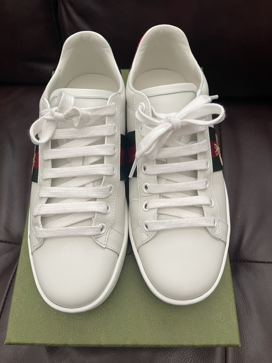 Size 7 - Gucci Ace Embroidered Bee Womens Sneakers-NWB | eBay