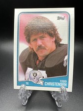 1988 Topps Football - Todd Christensen #330 Raiders