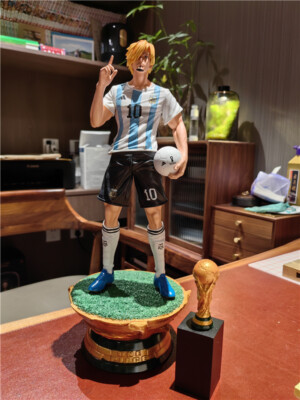 712N Studio Vinsmoke Sanji Football Resin Statue One Piece 37cm | eBay
