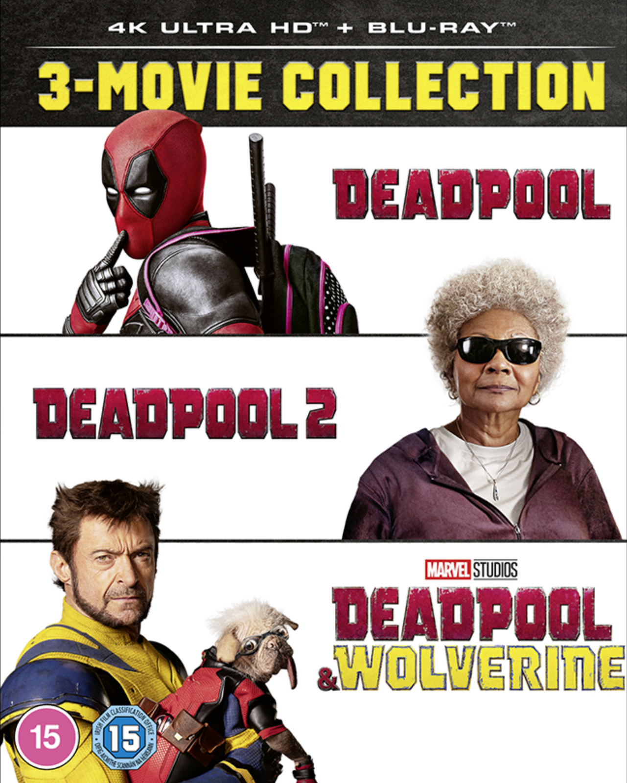 Marvel's Deadpool & Wolverine Triple Pack (4K UHD Blu-ray)