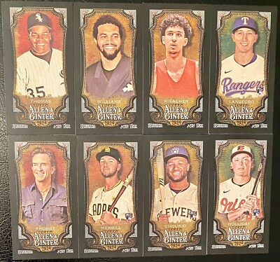 2024 Topps Allen & Ginter Black Border Minis (176 - 350) Pick Complete Your Set