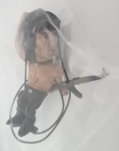 Rambo Sylvester Stallone Figure Strap Keychain Set of 6 KITAN Club 2013 - Picture 6 of 15
