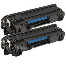 2 Pack 125 Toner Cartridge For Canon ImageClass MF3010, LBP6000, LBP6030w