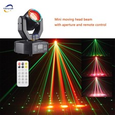Super Mini Moving Head Beam Light with Aperture and Remote Control DMX DJ Disco