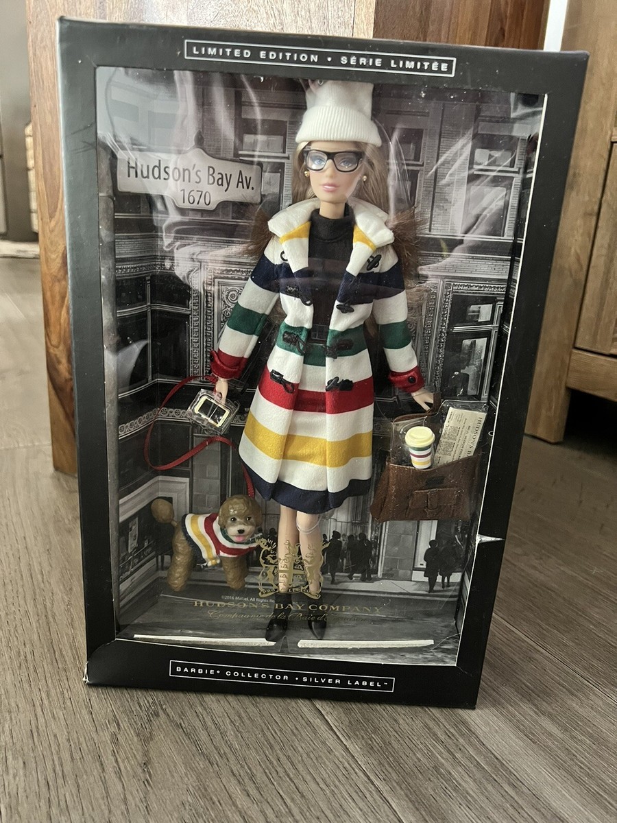 2016 Hudson's Bay Co. SILVER LABEL Barbie Doll NIB, NRFB RARE