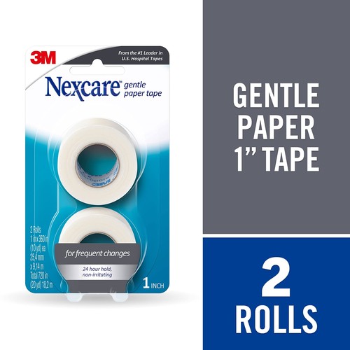 Nexcare First Aid 3M Gentle Paper Tape 2 roll - Picture 7 of 9