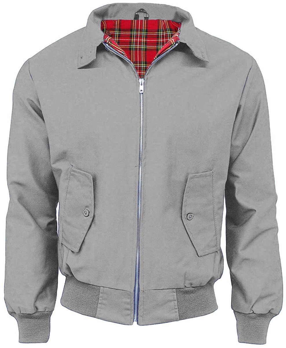 New Men's Harrington Made in England Retro Bomber Scooter Mod