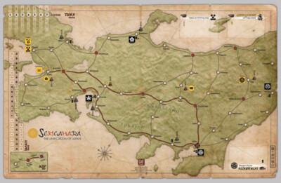 GMT Games: Sekigahara: The Unification of Japan 5th Printing NISW