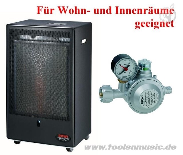Rowi Hgo 3400 2 K Pro Gas Katalytofen ROWI Katalytofen 3400w HGO 3400/2 K weiß Gasofen Top günstig kaufen | eBay