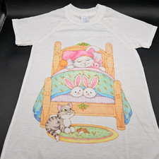Vintage 1990 Avon Bunny Dreams Childs NightShirt Small 2-4 NEW Flaws