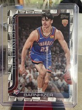 2025-26 Topps Basketball #245 Brooks Barnhizer Season Tip Off Parallel RC Rookie