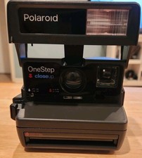Vintage Polaroid One Step Close Up 600 Film Instant Camera TESTED WORKS GREAT