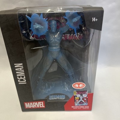 McFarlane Toys Marvel Iceman Figure Platinum Edition 1/6 Scale w/ Comic NIB 