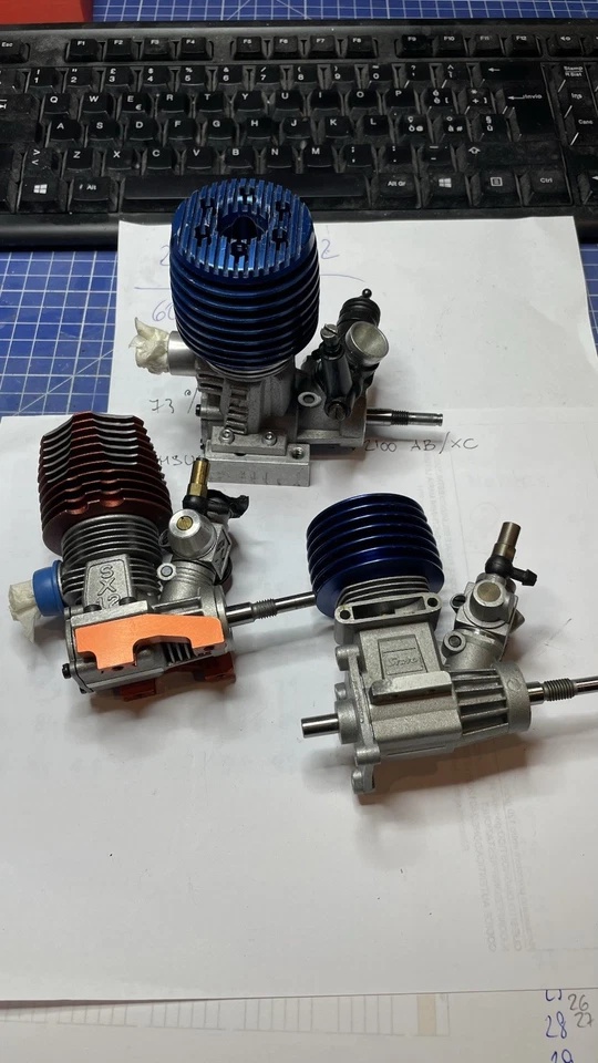 Motori vintage scala 1/8 e 1/10 pista e Offroad - Immagine 4 di 4