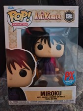 NEW Anime PX Previews Exclusive InuYasha Miroku Pop Figure #1594