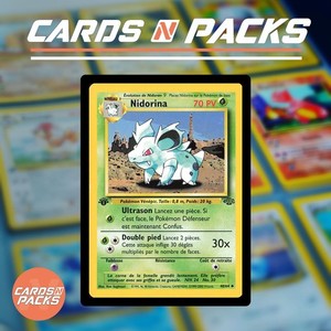 Carte Pokemon Nidorina 40/64 Jungle Edition 1 NM