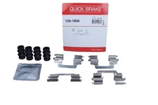 For Quick Brake 109-1806 Brake Pads Installation Kit Volvo T. S6