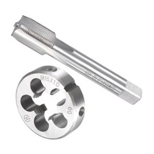 Tap and Die Set, M15 x 1 Thread, Metric High-speed Steel Machine Screw Tap  ...