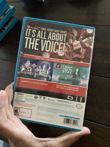 The Voice: I Want You (Nintendo Wii U, 2014) CIB COMPLETE - Picture 4 of 6