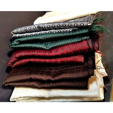 212. Vesting Fabric Bulk Unused in Various Colors