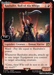 Raubahn, Bull of Ala Mhigo #151 Foil Rare MTG Final Fantasy