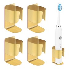 Electric Toothbrush Holder, 304 Stainless Steel Wall Mounted Self Adhesive St...
