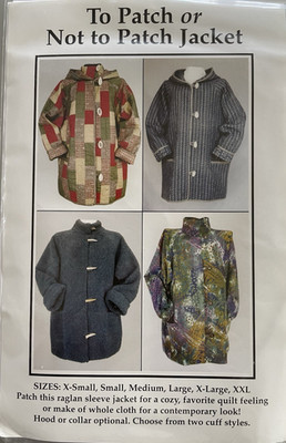 CNT Pattern Co.  Sewing Pattern,  Size XS-S-M-L-XL-XXL,  Misses'  Raglan Jackets