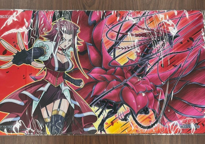 Yugioh Official Playmat Akiza Izinski TSUTAYA Limited Japanese unopened