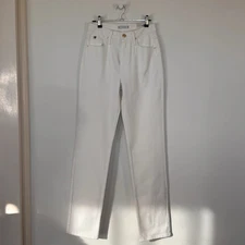 Tommy Hilfiger Classic Straight Jeans – W26 L32 – White – High Waist –