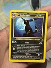 New ListingPokémon TCG Umbreon Fart Swirl Heavy Played Damaged Neo Discovery Holo Rare