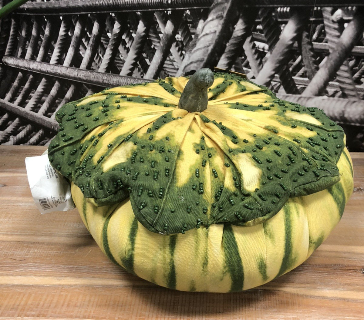 New John Derian Target 2023 Squash Decoration Pillow Fall Harvest Autumn w/ Tags