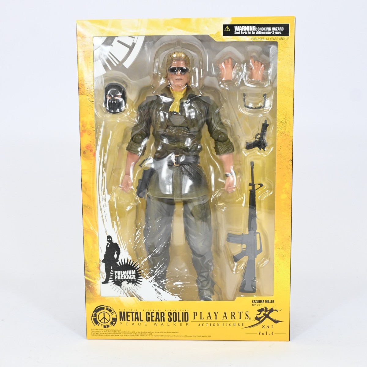Play Arts Kai Kazuhira Miller Metal Gear Solid Peace Walker Figure